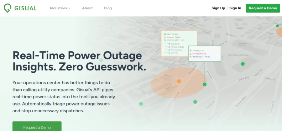 Gisual website