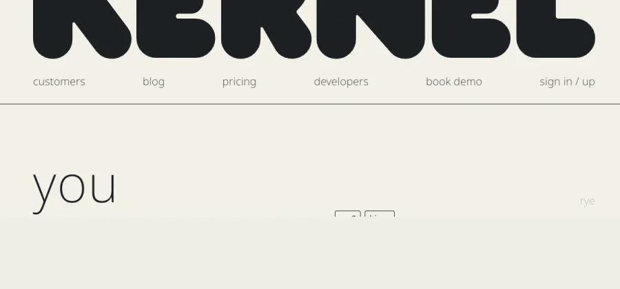 Kernel website